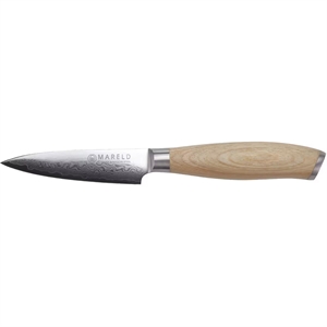 Mareld Akio Japansk Örtkniv 9 cm Ljus Trä