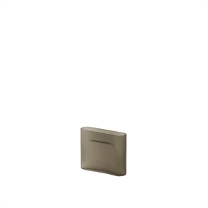 Muuto Ridge Vas H16.5 Taupe/ Frostad Glas