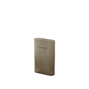 Muuto Ridge Vas H35 Taupe/ Frostad Glas