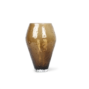 Ro Collection Krossad Glasvas Stor Sepiabrun
