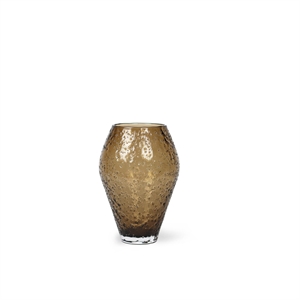 Ro Collection Krossad Glasvas Liten Sepiabrun