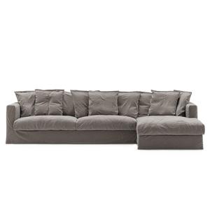 Decotique Le Grand Air 3-sits soffa divan höger rökt granit