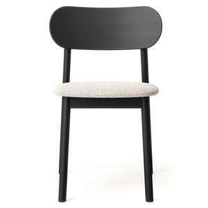 Decotique Elephant Matstol Svart/Vit Bouclé