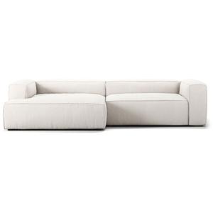 Decotique Grand 3-sits Soffa Schäslong Vänster Ånga/ Vit
