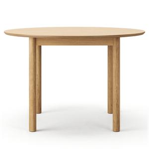 Department Wood Matbord Ø110 cm Svart