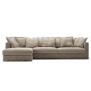 Decotique Le Grand Air 3-sits Soffa Divan Left Savage Linne