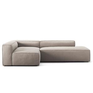 Decotique Grand 3-sits Loungesoffa Öppen Ände Höger Sandskal/ Beige