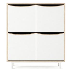 Decotique Sandfärgad Vit/Ek