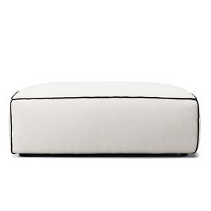 Decotique Grand Hue Fotpall Ångfärgad/ Vit/ Grafitgrå