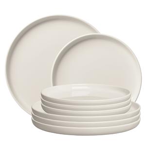 Decotique BON Tallrikar Startset Tallrikar Set med 8 Elfenben