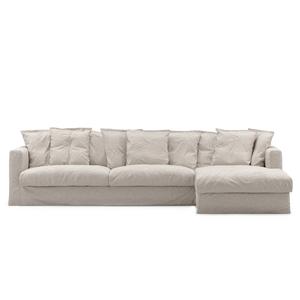 Decotique Le Grand Air 3-sitssoffa Divan Höger Naturblond