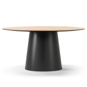 Decotique Social Matbord 150 Svart/Ek/Natur/Ek