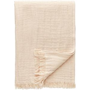 Decotique Crinkle Överkast 130x170 Naturfärgat