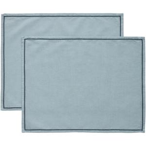Decotique Sienna Bordstablett 35x45 Set Om 2 Dusty Blue