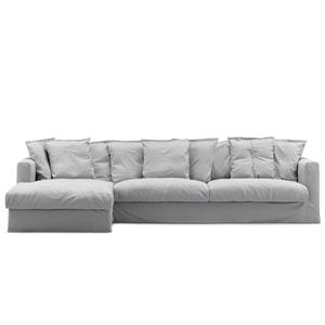 Decotique Le Grand Air 3-sitssoffa Divan vänster Ljusgrå