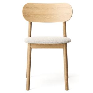 Decotique Elephant Matstol Naturlig Ek/Vit Bouclé