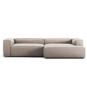 Decotique Grand 3-sits soffa schäslong höger sandskal/ Beige