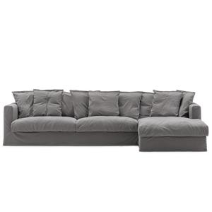 Decotique Le Grand Air 3-sits soffa Divan Right Grå
