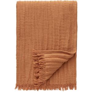 Decotique Crinkle Överkast 130x170 Ljusbrunt