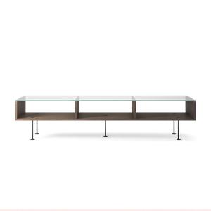 Decotique Vogue soffbord 45x165 mörk ek/ Svart