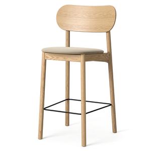 Decotique Elephant Barpall Naturlig Ek/ Beige Sammet