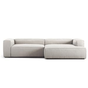 Decotique Grand 3-sits Soffa Schäslong Höger Månvit