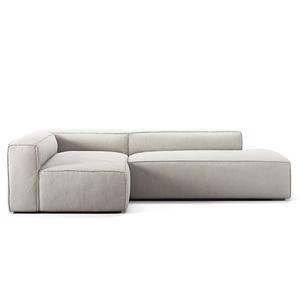 Decotique Grand 3-sits loungesoffa öppen ände höger månvit