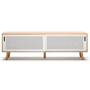 Department Ray TV-bänk 180 cm Ek/ Vit