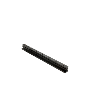 Fritz Hansen Skagerak Collection Cutter-kapphängare 100 cm Svart Ek/rostfritt Stål