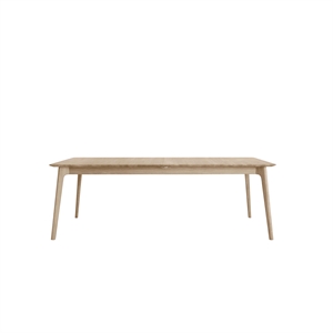 Ro Collection Salon Utdragbart Bord 100x220-320 cm Tvålbehandlad ek