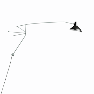 Schottlander Mantis BS2 Grå-Grön och Svart Vägglampa
