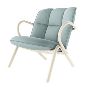 TON Cissy Fåtölj Låg Mocca Beige/Cleo Vatten