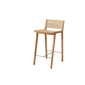 Sibast Möbler RIB Utomhusbarstol Teak