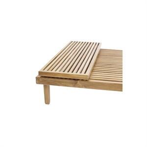 Sibast Furniture RIB-bord för Ottoman i Teak