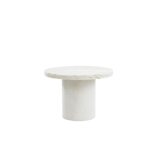 Frama Sintra Sidobord/Soffbord Stor Vit Marmor