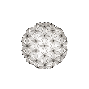 SLAMP C'Est La Vie Vägg-/ Taklampa Stor Svart