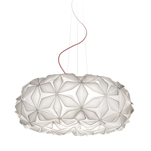 SLAMP C'Est La Vie Taklampa Stor Vit/ Röd