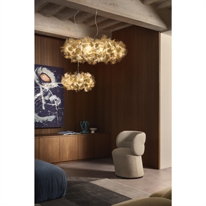 SLAMP Clizia Mama Non Mama Taklampa Liten Guld/ Transparent WIre