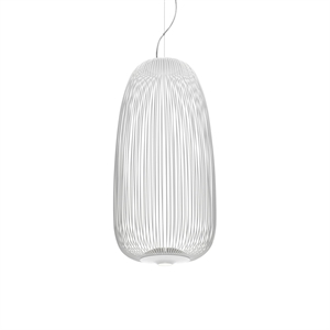 Foscarini Spokes 1 Taklampa med LED Vit