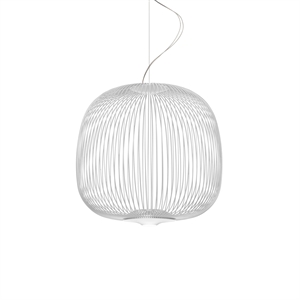 Foscarini Spokes 2 Midi Taklampa med LED Vit