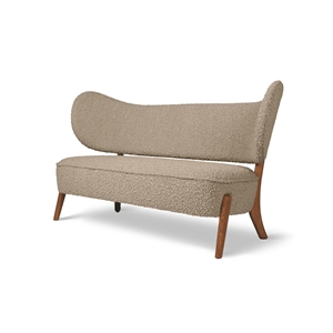 Mazo TMBO Soffa Nobilis/Taiga Taupe/Rökt Ek