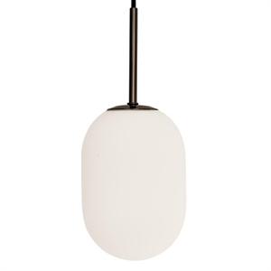 Watt & Veke Noor Taklampa Liten Opal/ Svart