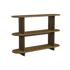 We Do Wood Tesa Bokhylla Rökt Furu