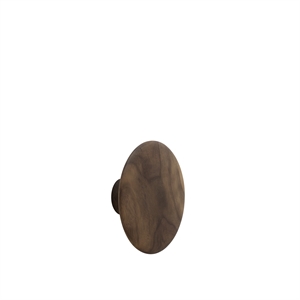 Muuto Dots Hook Wood Valnöt Ø13 cm