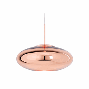 Tom Dixon Copper Shade Pendel Wide LED