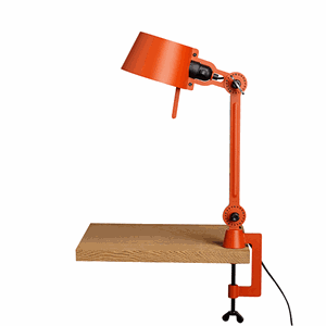 Tonone Bolt En Arm Kort Bordlampe Orange med klemme