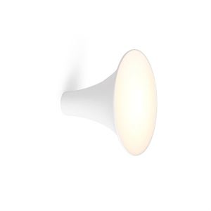 Trizo 21 Sirens Væglampe Hvid + Matteret glas
