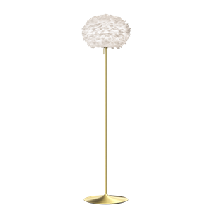 Umage Eos Golvlampa Mellan Vit/ Mässing
