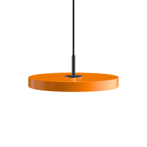 Umage Asteria Plus Mini Taklampa Skärm Orange/Svart