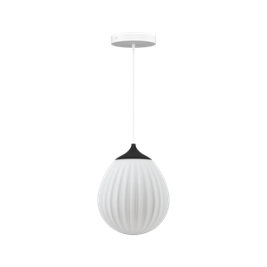 Umage Jorden Runt Taklampa Mini Svart/ Vit